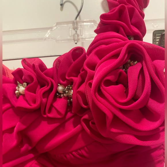 Windsor Fuschia Gown - Picture 3 of 4